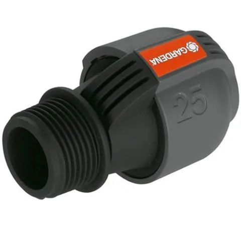 2763-20 Gardena Koppling 25 mm x 1", utv. gänga Premium