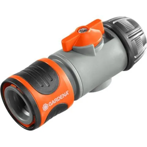 Premium 2942 Gardena Slangkoppling med reglerventil, 13 mm