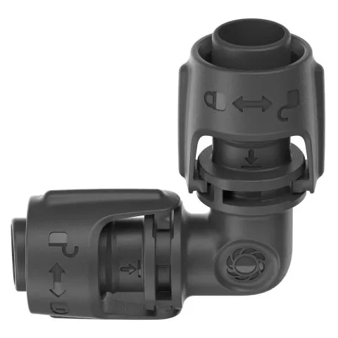 Snabb frakt Micro-Drip-System 13202-20 Gardena L-koppling 2-pack, 1/2"