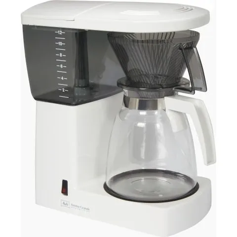Snabb frakt Excellent Grande Melitta Kaffebryggare vit, 1100 W