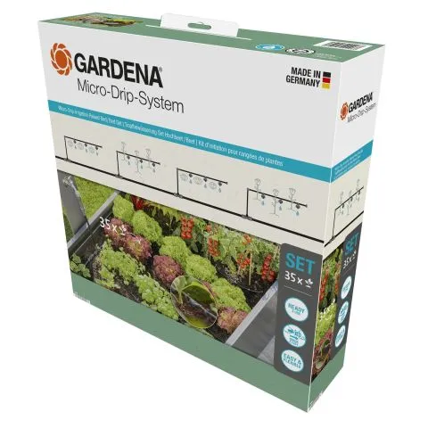 Micro-Drip-System 13455-20 Gardena Startset till pallkrage Endast idag