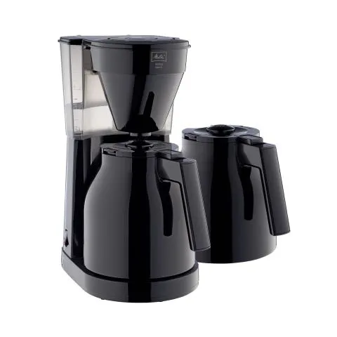 Fri frakt Easy 2.0 Therm Melitta Kaffebryggare svart, 2 kannor