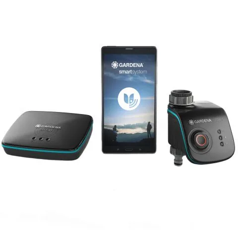 Kampanjpris smart Water Control Set Gardena Bevattningsset med gateway