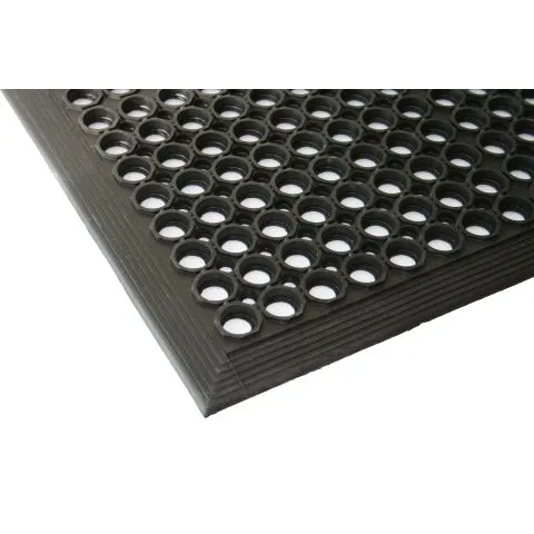18018 Duri Ringgummimatta 90 x 152 mm, svart Nyhet