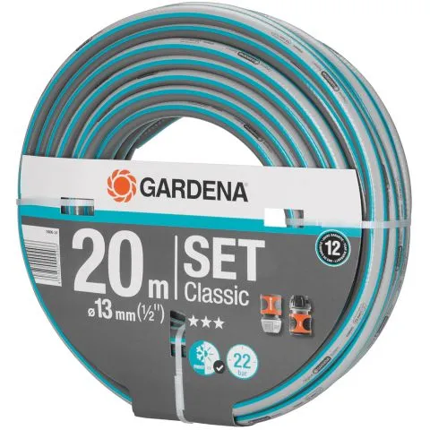 Classic Gardena Slangset 20 m, 1/2" Bästa pris