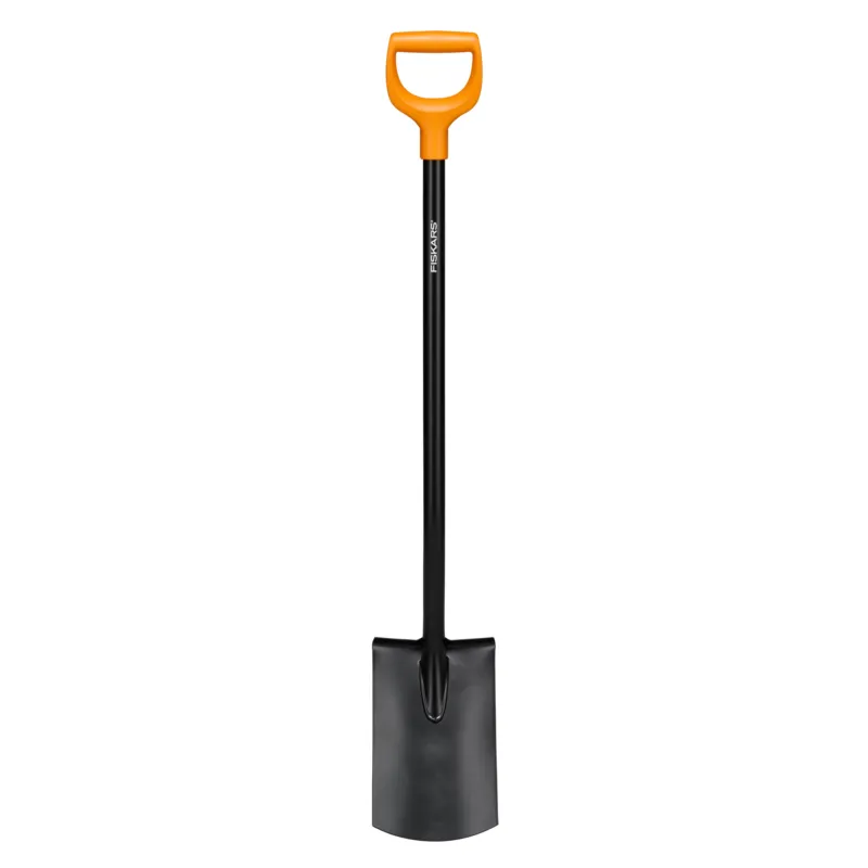 Spade Fiskars Solid Halvrund Metall Säker betalning