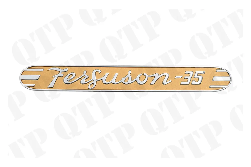 Populär Side Badge Chrome And Gold