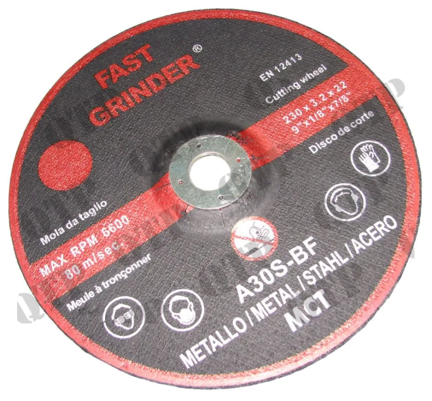 Cutting Disc 9" Endast denna vecka