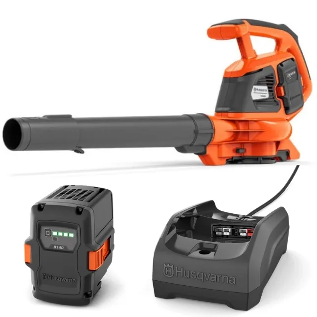 Expressleverans Husqvarna 120iBV batteridriven lövblås / lövsug - inkl. batteri och laddare