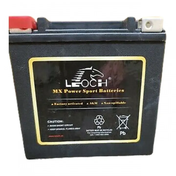 Erbjudandepris Starbatteri Agm, Leoch 12Ah, 2