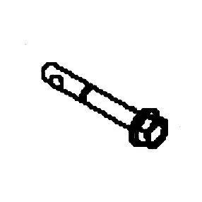 Rabatter Bolt Hex Head Bolt 5/16-24 X 2