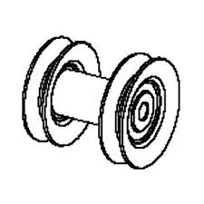 Trygg betalning Pulley Weldment 3L Friction, 4