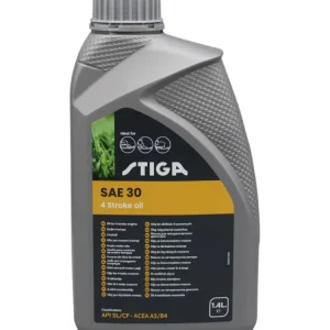 Stiga Gräsklipparolja SAE30, 1,4L Bästa pris