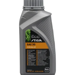 Populär Stiga gräsklipparolja SAE30 0,6L