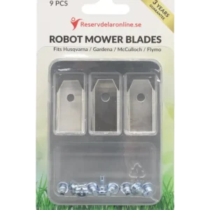 Kampanjpris 9-P Knivar till Husqvarna Automower, Gardena, 5778646-03, 5351387-02