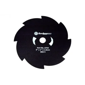 Fri frakt Gräsklinga 8-tänder, 228mm
