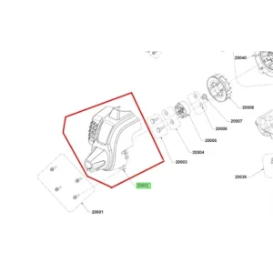 Motorhus RLT254CDSO, 5131033819 Outlet