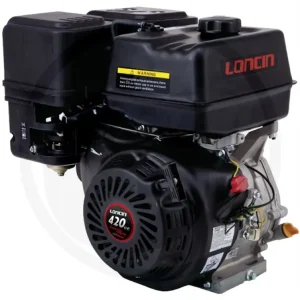 Motor 12hk, Loncin, horisontell, 420cc, 25,4mm, G420F Erbjudandepris