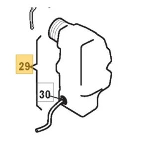 Oljetank inkl slang SEV 2416Q, 118805065/0 Outlet