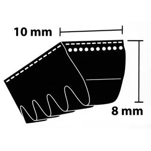 Fläktrem 10X1050La Populärt val