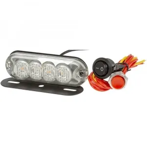Kampanjpris LED 4 blixtljus 98X30X11