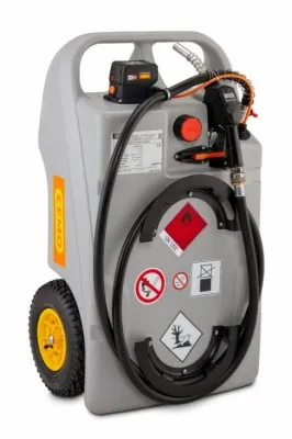 Diesel Trolley 100L, batteridriven Trygg betalning