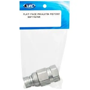 Flat-Face Snabbkoppling Hane 3/8" Bsp Faster Nedsatt pris