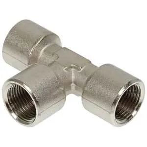 Billig T-Koppling 3/8 Inv Mässing