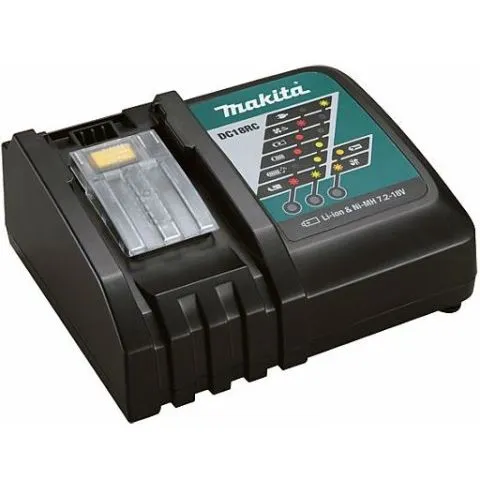 DC18RC 14,4-18V Makita Snabbladdare Litiumjon och NiMH, 14,4 - 18V Extra rabatt