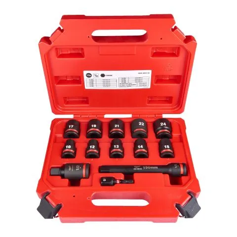 Begränsat antal 4932480456 Milwaukee Krafthylssats 1/2", 13 delar