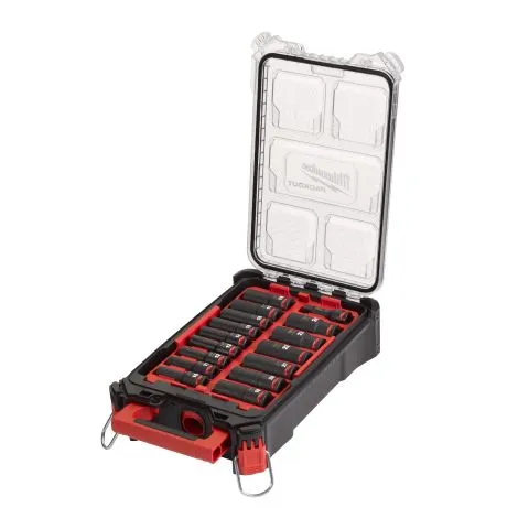4932480943 Milwaukee Krafthylssats 1/2", 16 delar Kampanjpris
