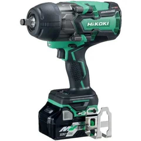 WR36DB HiKOKI Mutterdragare med batteri och laddare Begränsad tid