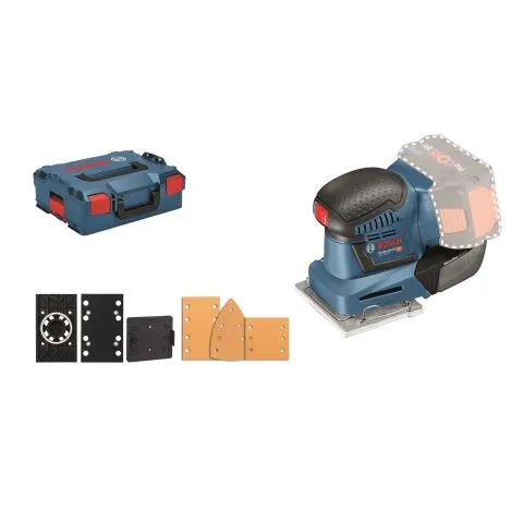 Köp nu GSS 18V-10 Bosch Planslip med väska, utan batteri och laddare