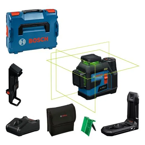 Fri frakt GLL 12V100-33 CG Bosch Linjelaser grön laser