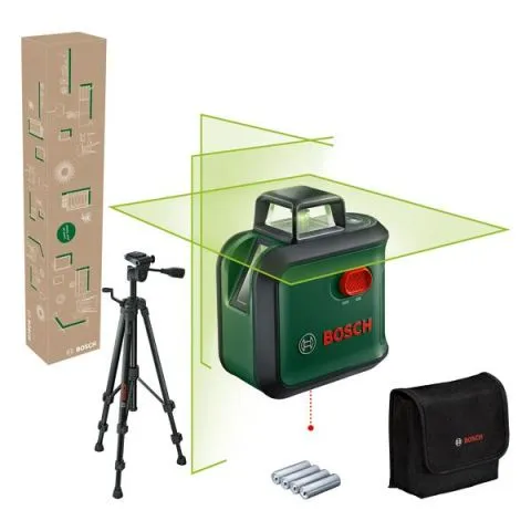 Lägg i varukorgen AdvancedLevel 360 Bosch DIY Linjelaser med stativ