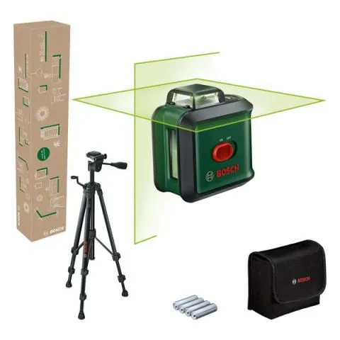 UniversalLevel 360 Bosch DIY Linjelaser med stativ Endast denna vecka