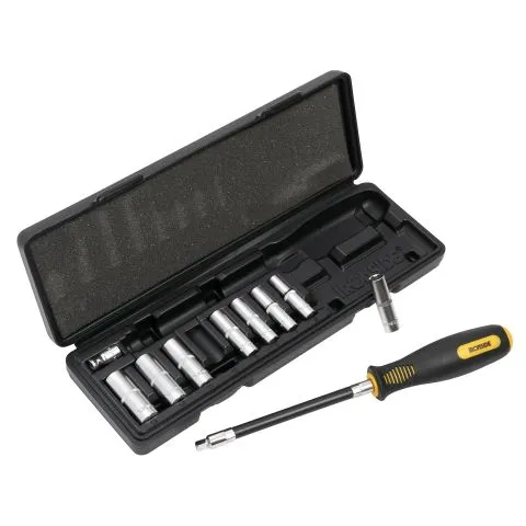 Handla nu 116012 Ironside Hylsnyckelsats 10 delar, 1/4"