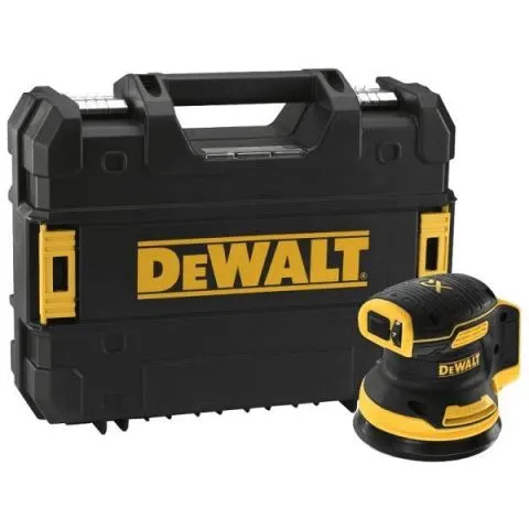 DCW210NT Dewalt Excenterslip med väska, utan batteri och laddare Trygg betalning