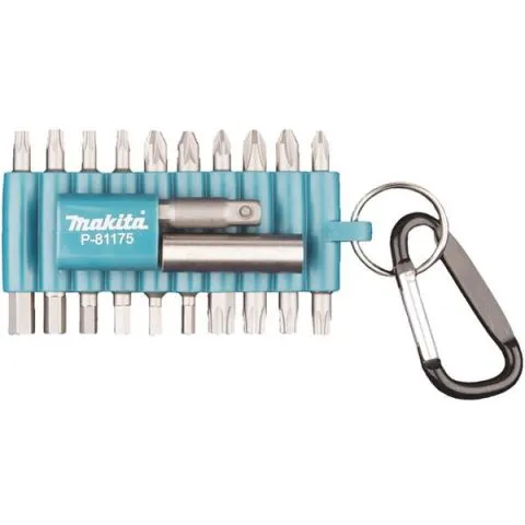 Beställ nu P-81175 Makita Bitssats 22 delar, med karbinhake
