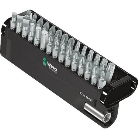 Endast idag Bit-Check Metal 1 057434 Wera Bitssats 30 delar