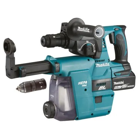 Begränsat antal DHR243RTJW Makita Borrhammare med batteri och laddare