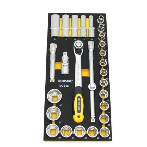749151 Ironside Hylsnyckelsats 28 delar, 1/2" Säker betalning