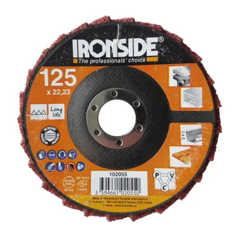 Beställ idag 102055 Ironside Lamellrondell för polering Medium