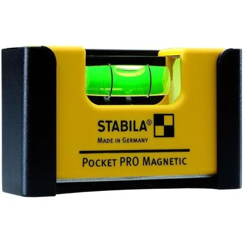 Pocket PRO Magnetic Stabila Vattenpass Rabatter