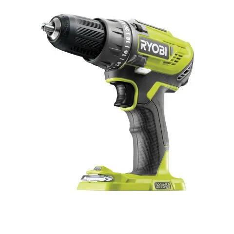 R18DD3-0 Ryobi Borrskruvdragare utan batteri och laddare Trygg betalning