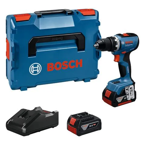 Expressleverans GSR 18V-65 Bosch Borrskruvdragare med batteri och laddare 06019N3203