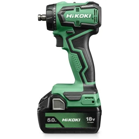 Handla nu DS18DDQ HiKOKI Borrskruvdragare med batteri och laddare