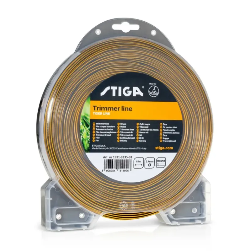 87 M TIGERTRÅD, Ø 2,4 MM, RUND Trygg betalning