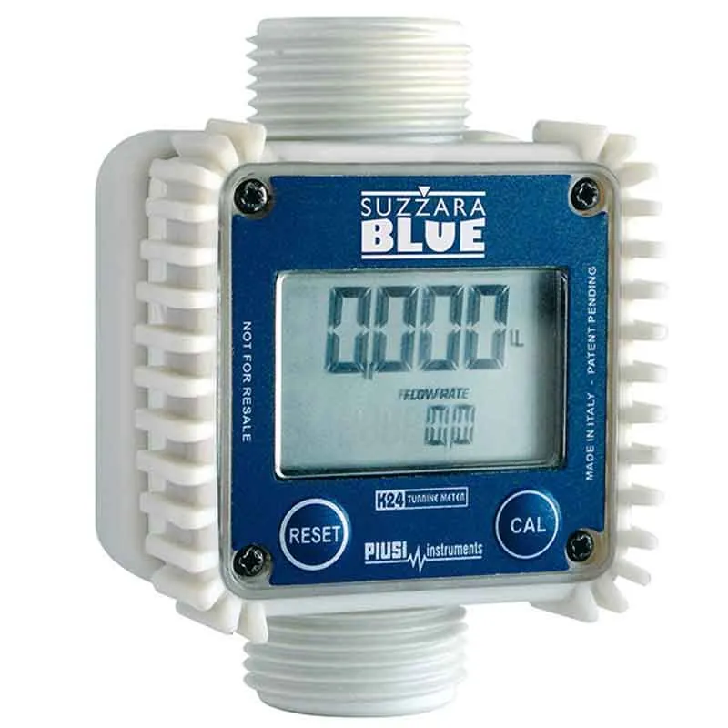 Snabb frakt Digital flödesmätare 5-100 l min 10 bar 1" inv. AdBlue Piusi