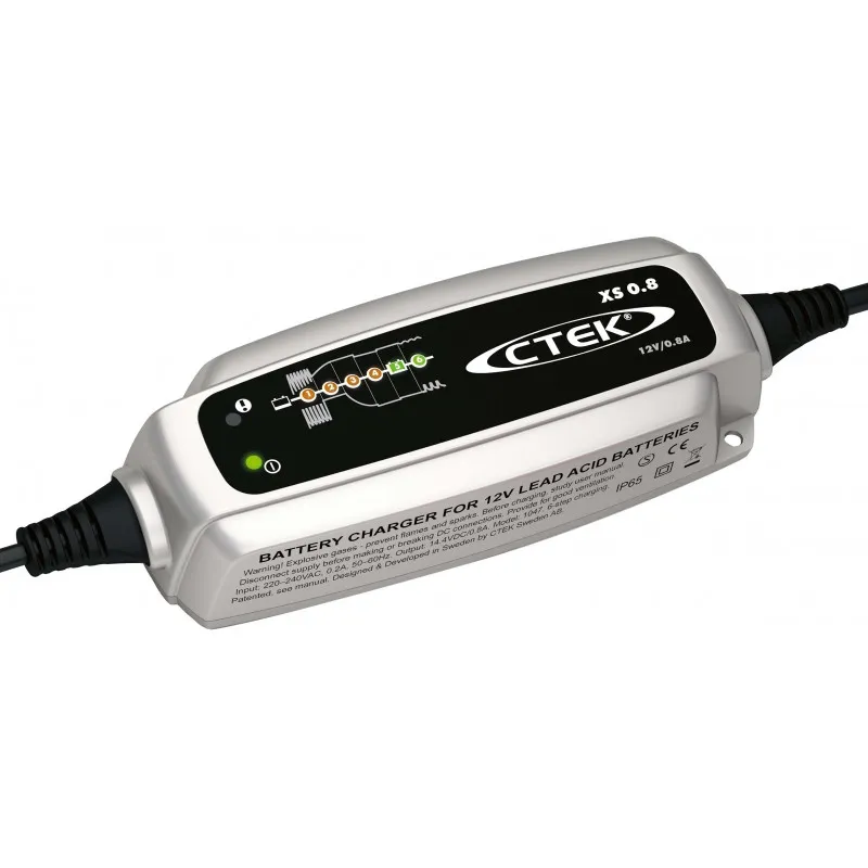 Begränsad tid Batteriladdare Xs 0.8 12 volt Ctek